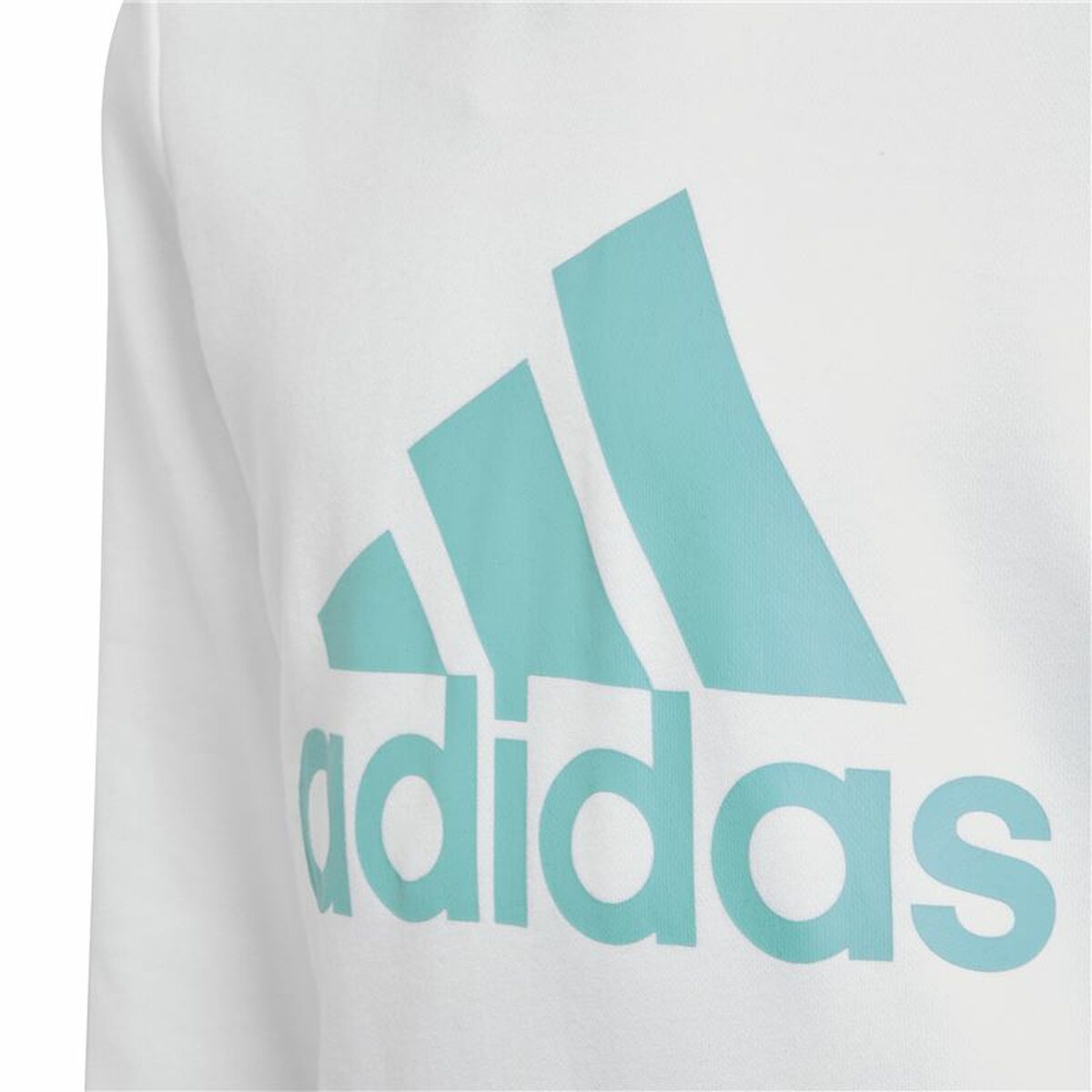Children’s Hoodie Adidas Blue White-5
