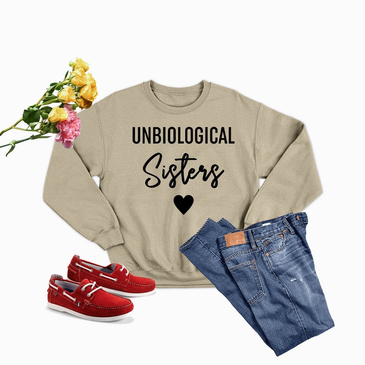 Unbiological Sisters Sweat Shirt-2