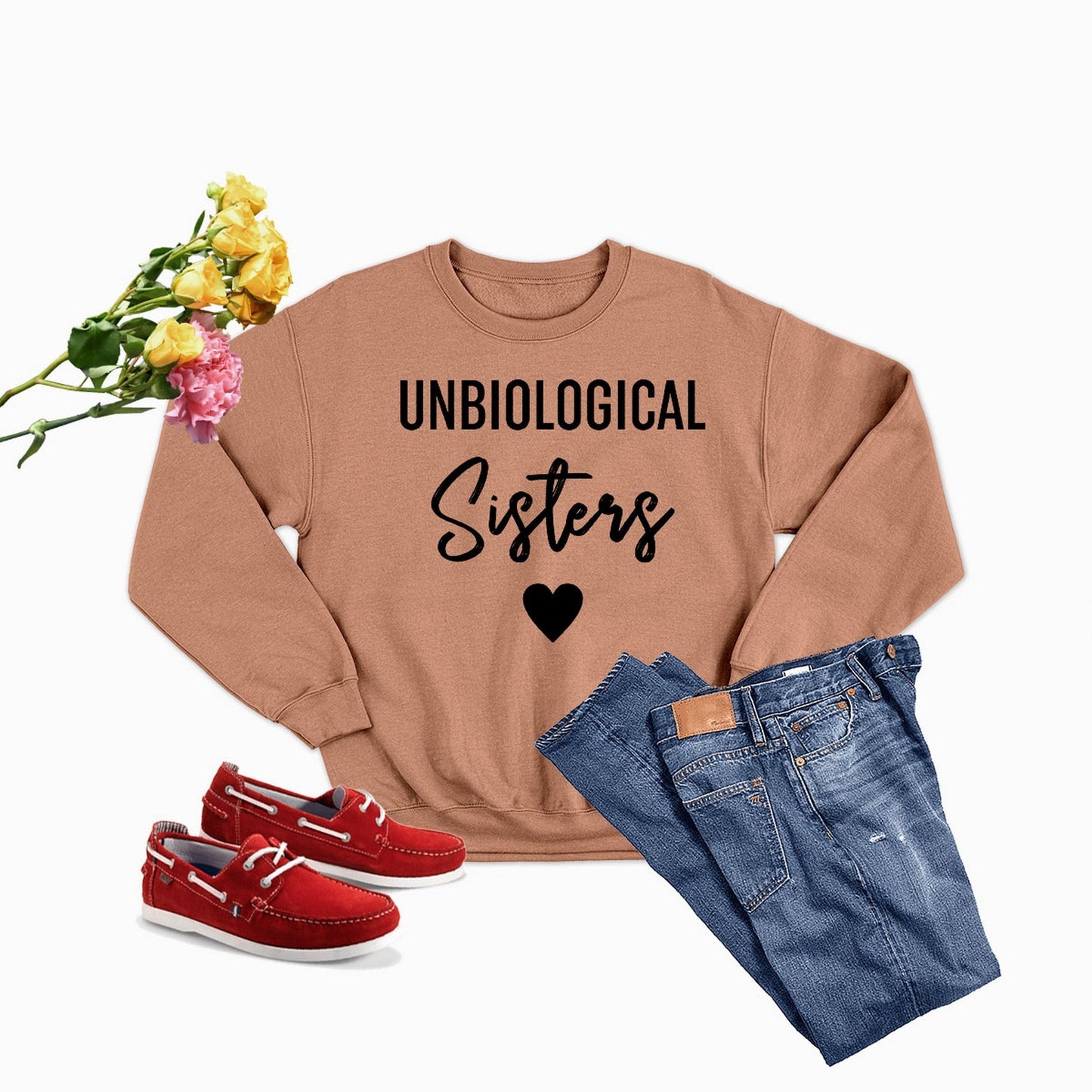 Unbiological Sisters Sweat Shirt-1