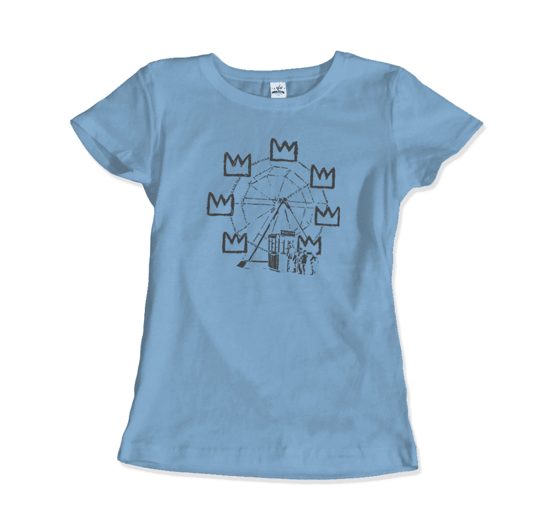 Banksy Ferris Wheel Artwork T-Shirt-14