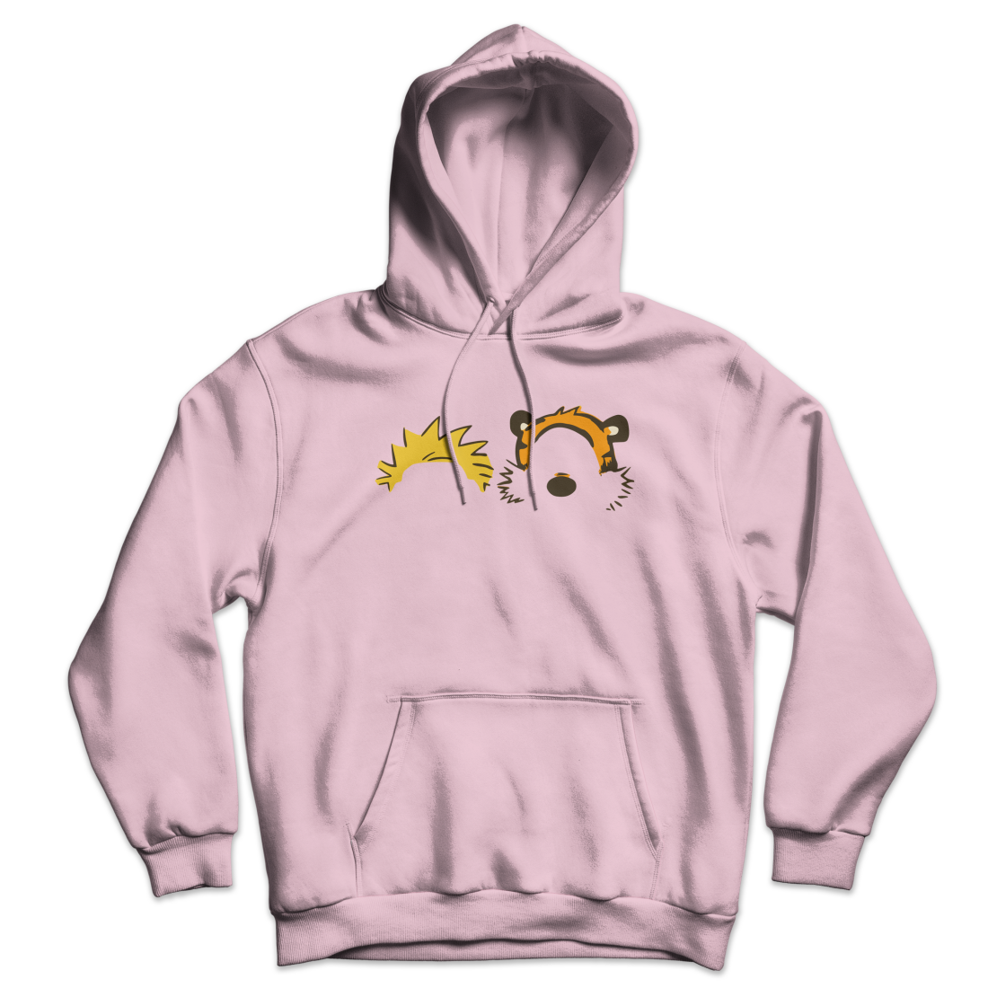 Calvin and Hobbes Faces Contour Unisex Hoodie-3