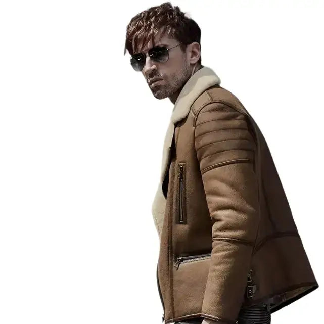 Men’s B6 Sheepskin Bomber Jacket