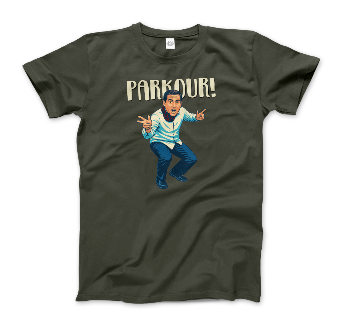 Michael Scott - Parkour T-Shirt-5
