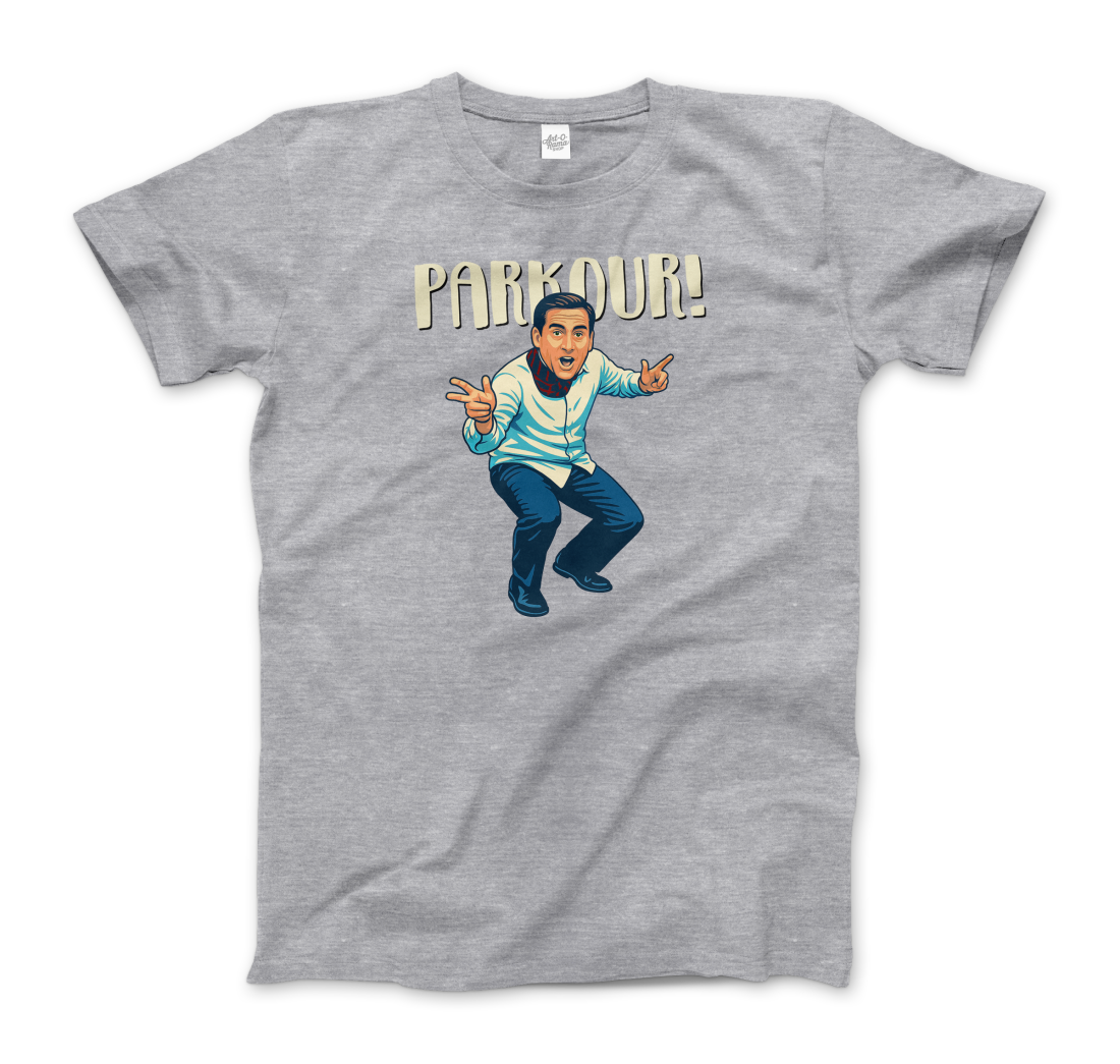 Michael Scott - Parkour T-Shirt-8