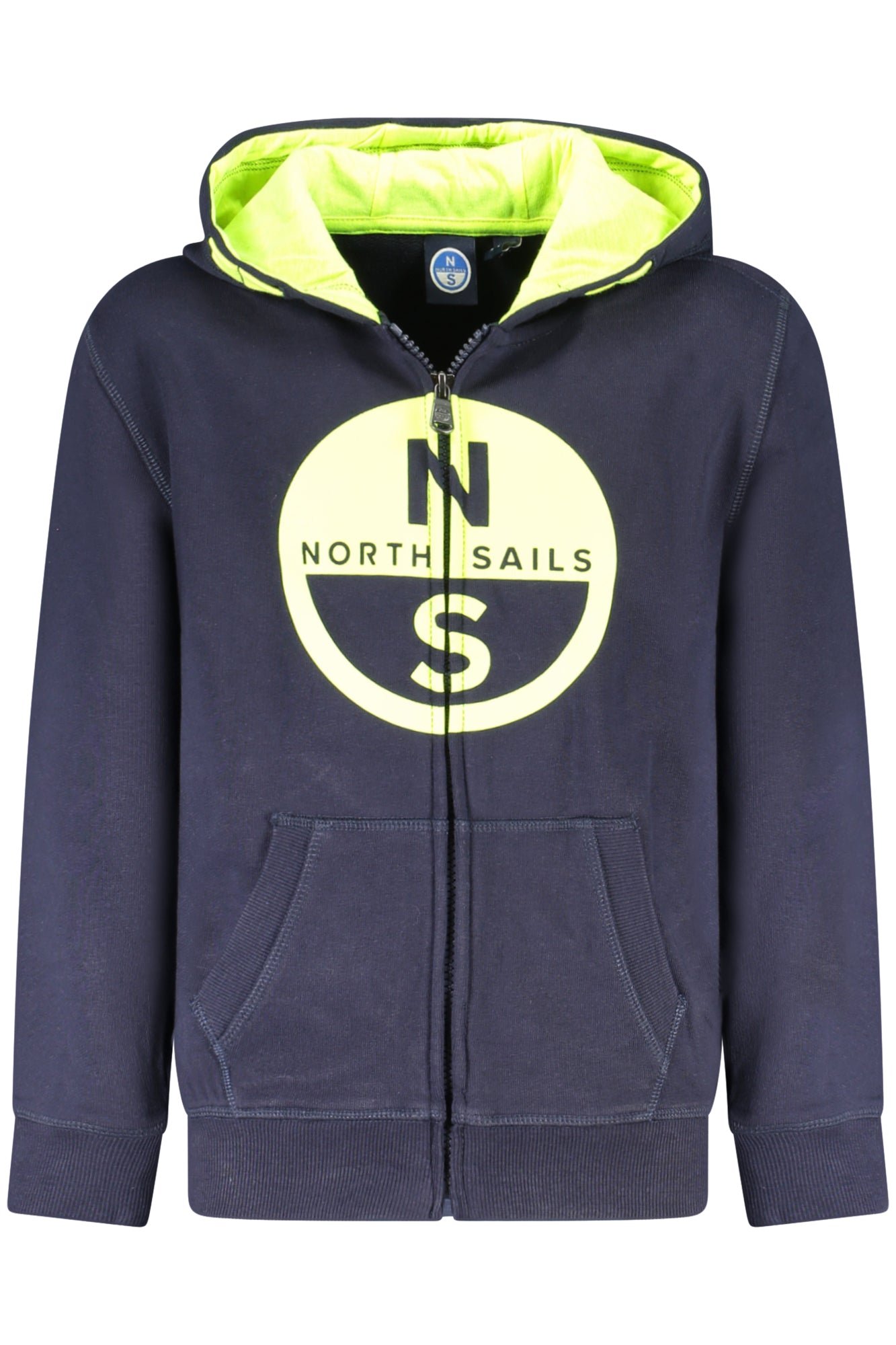NORTH SAILS KIDS' ZIP-UP SWEATSHIRT BLUE-0