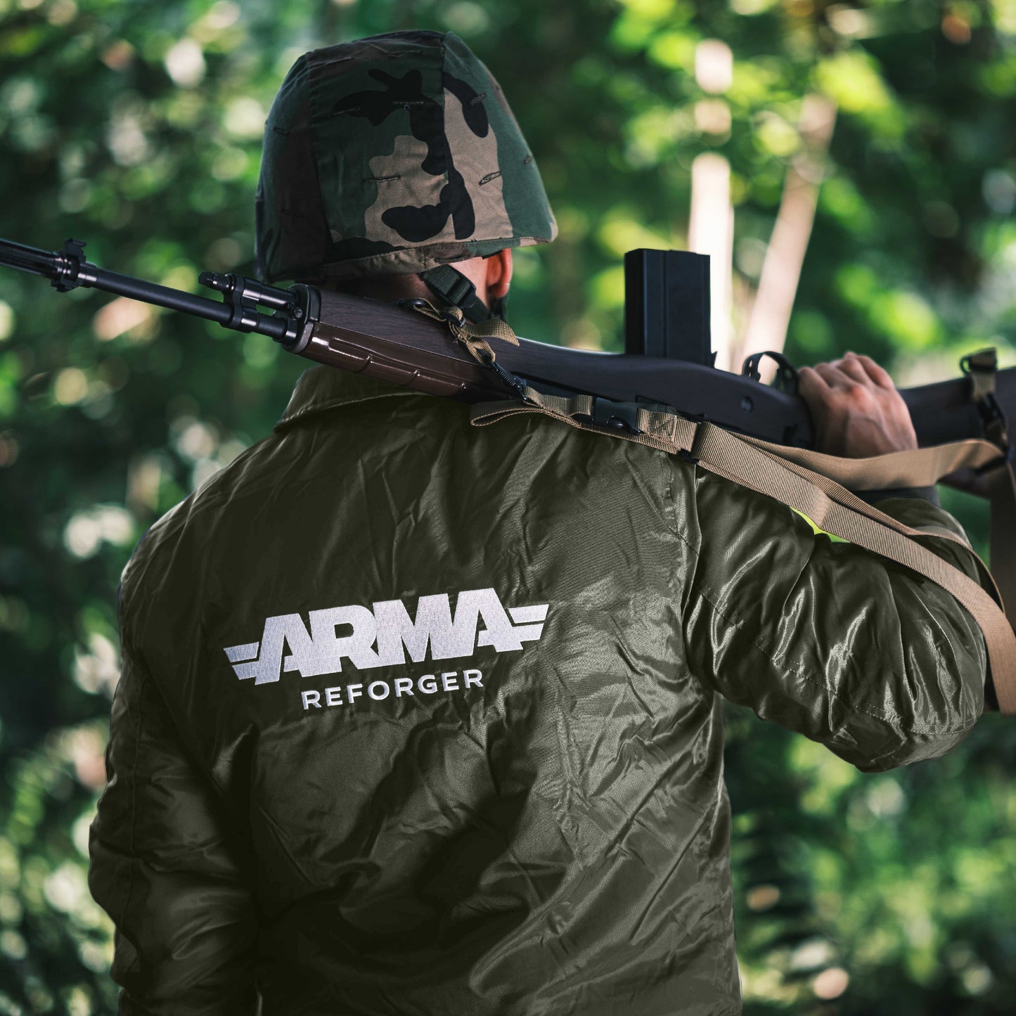 ARMA REFORGER - BOMBER JACKET | KHAKI GREEN