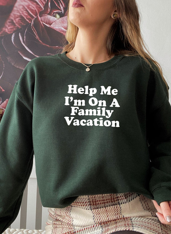 Help Me Im On A Sweat Shirt-3