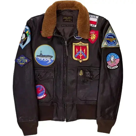 Men’s Authentic TOP GUN Maverick G-1 Flight Jacket