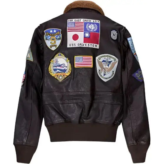 Men’s Authentic TOP GUN Maverick G-1 Flight Jacket