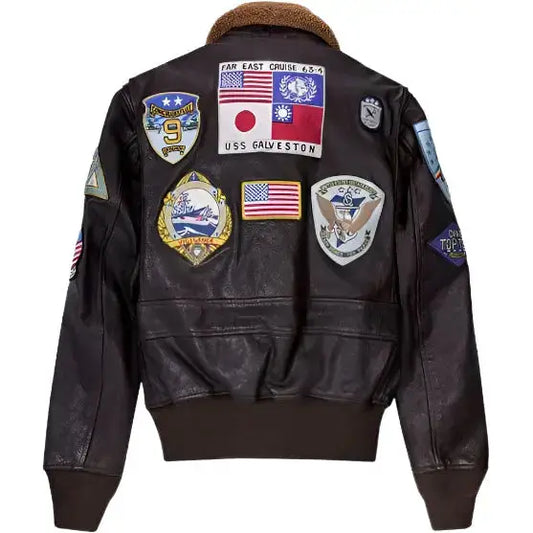 Men’s Authentic TOP GUN Maverick G-1 Flight Jacket