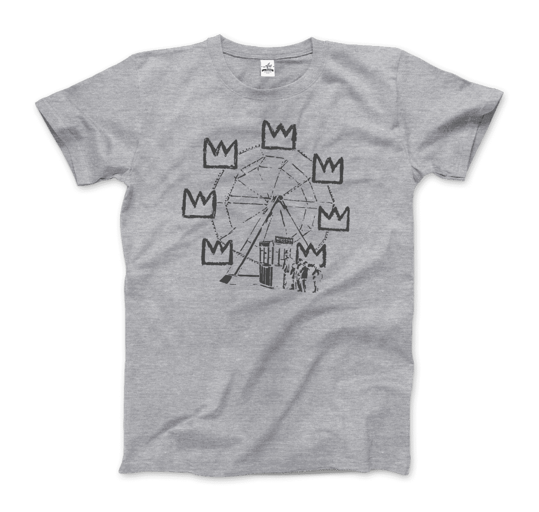 Banksy Ferris Wheel Artwork T-Shirt-10