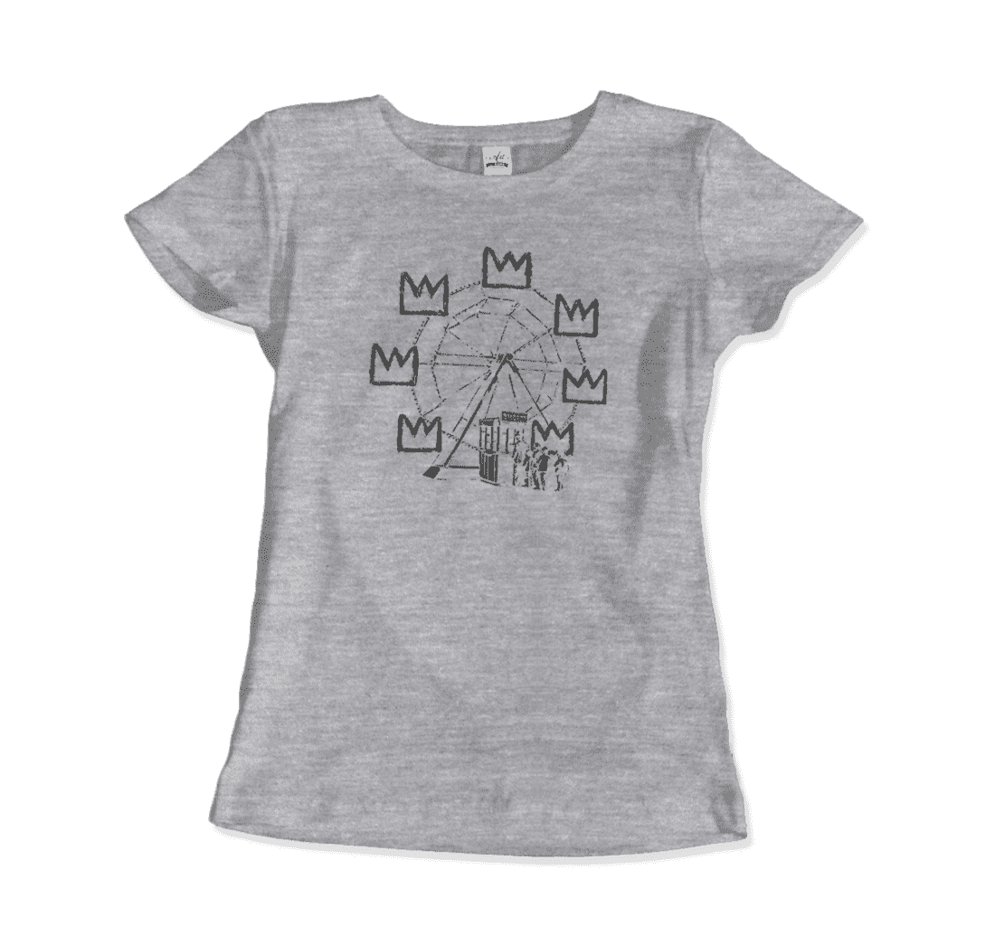 Banksy Ferris Wheel Artwork T-Shirt-16