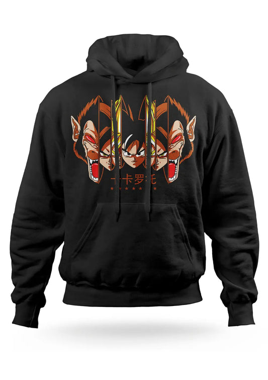 Felpa con Cappuccio Goku Evolution Super Sayan Dragon Ball Anime-0
