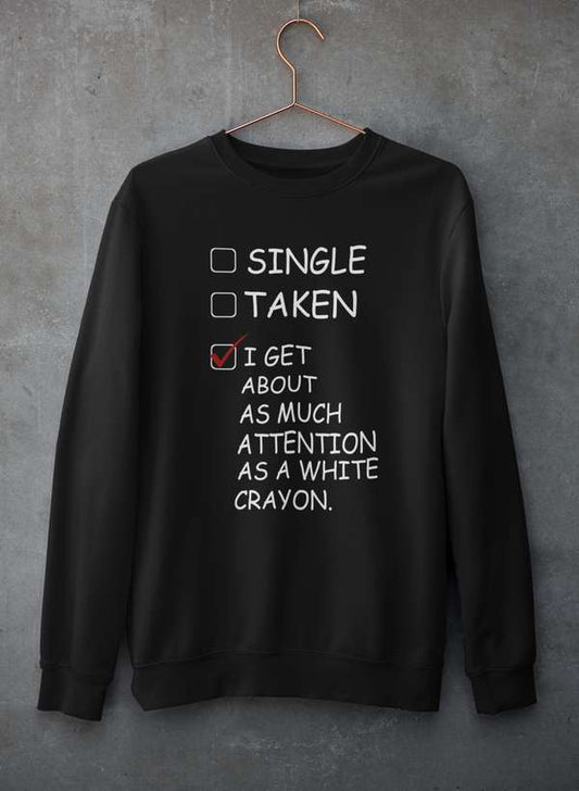 White Crayon Sweat Shirt-0